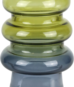 7570 VASE EN VERRE GREEN HARMONY